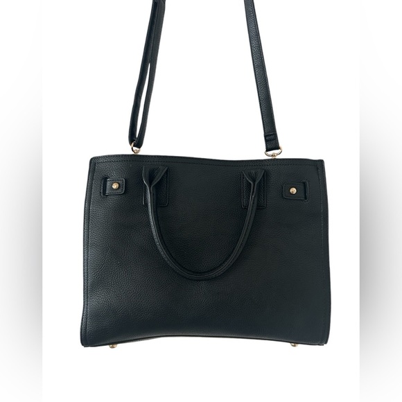 Dasein like new condition black large 13”x10.5”x5” handheld/shoulder purse - Picture 4 of 11